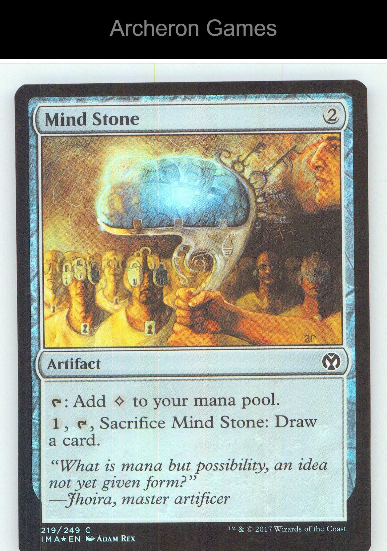 Mind Stone IMA 219 C MTG Card NM/EX+ Foil