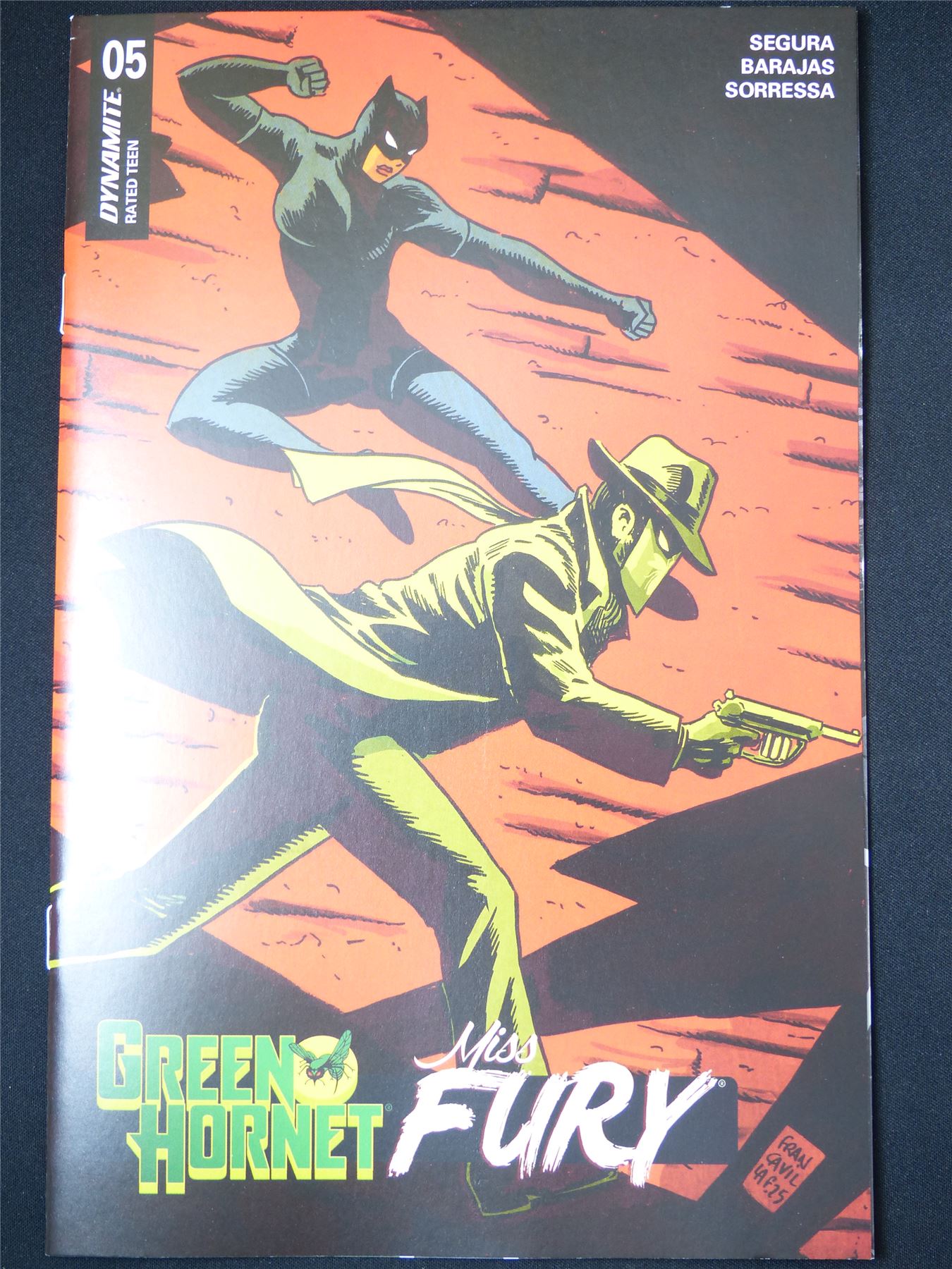 GREEN Hornet Miss Fury #5 - May 2025 Dynamite Comic #F7