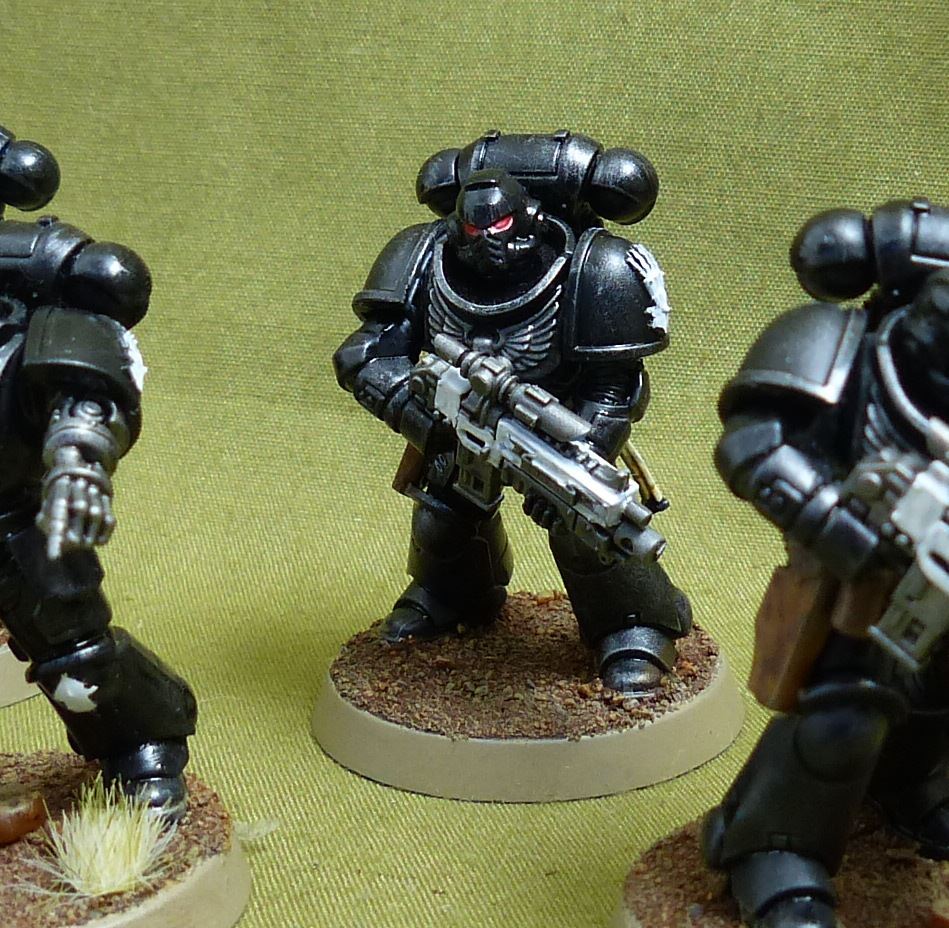 Primaris Intercessors set of 5 painted - Iron Hands - Warhammer 40K #1HI
