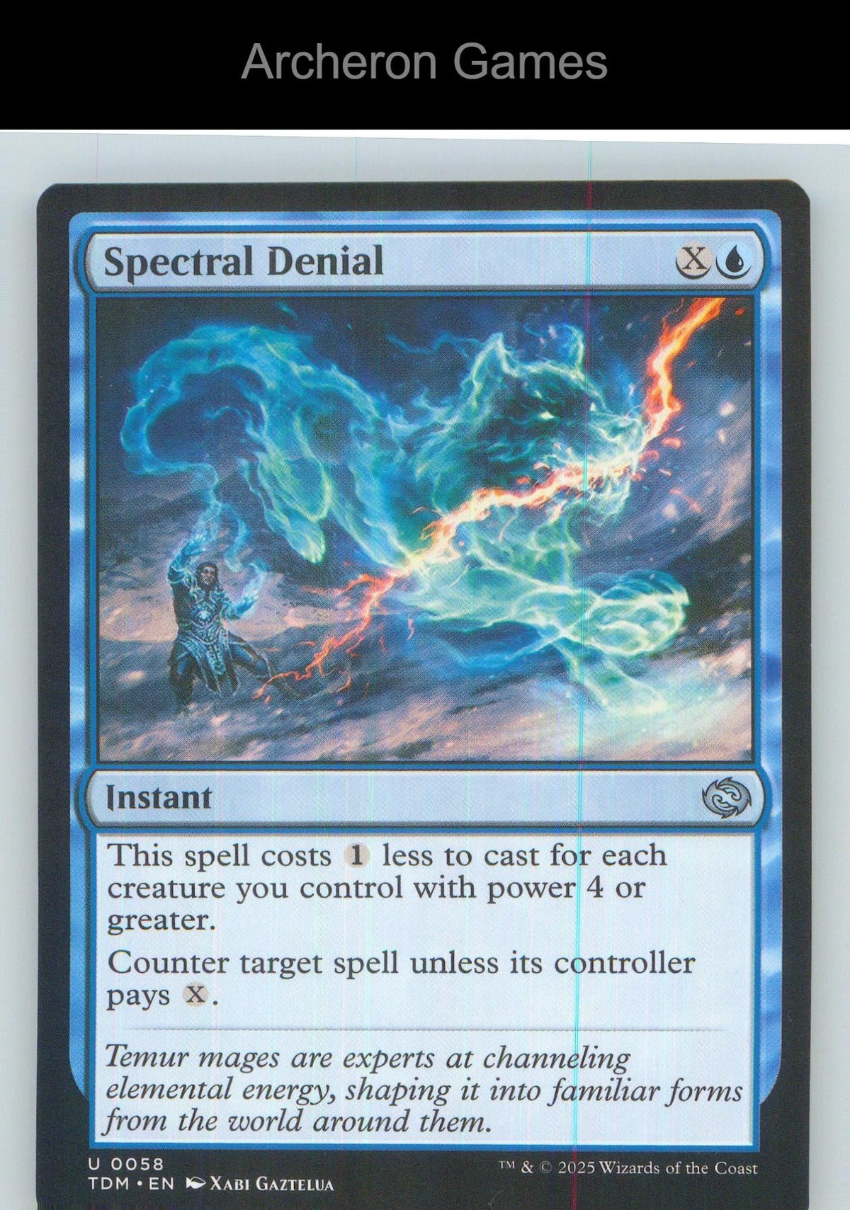 Spectral Denial TDM 58 UC MTG Card NM/EX+
