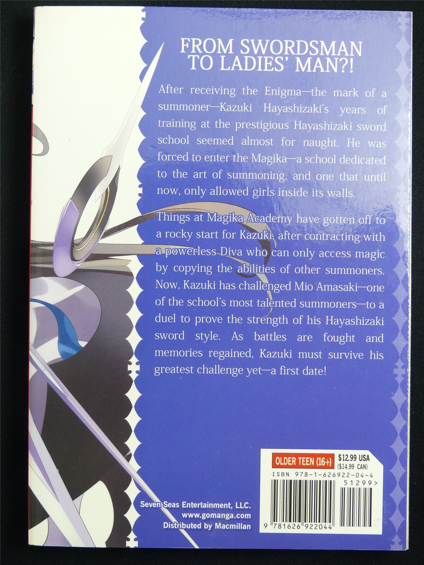 Magika Swordsman and Summoner volume 2 - Seven Seas Manga #1BX