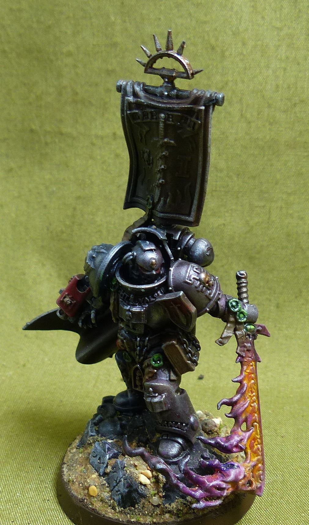 Castellan Crowe painted - Grey Knights - Warhammer 40K #1J1