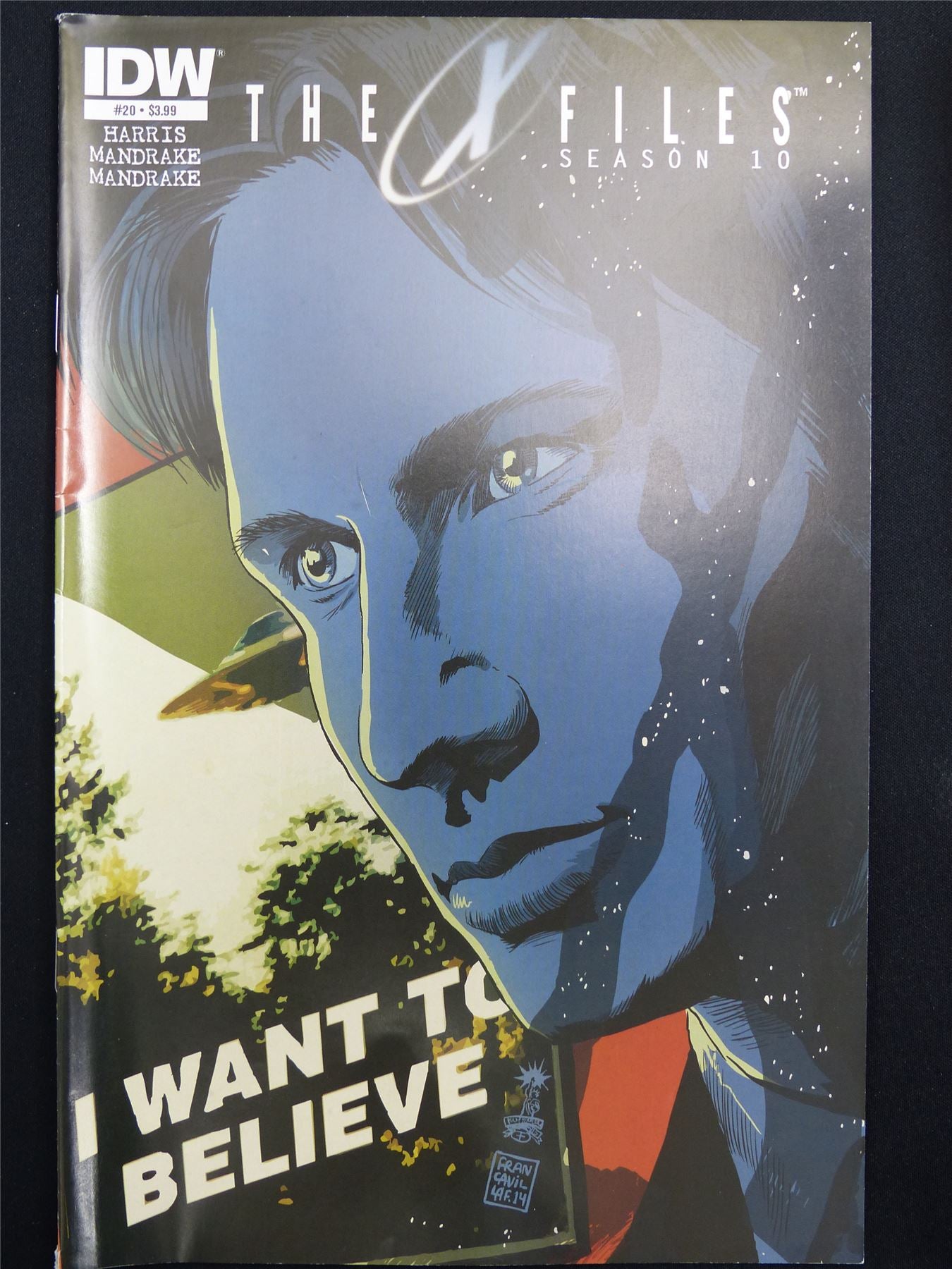 The X-FILES season 10 #20 - IDW Comic #3NQ