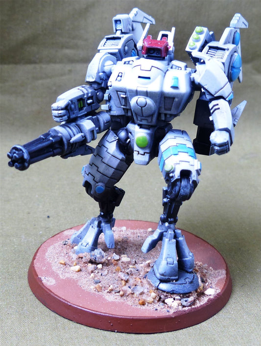 Coldstar Battle Suit - Tau Empire - Painted - Warhammer AoS 40k #55