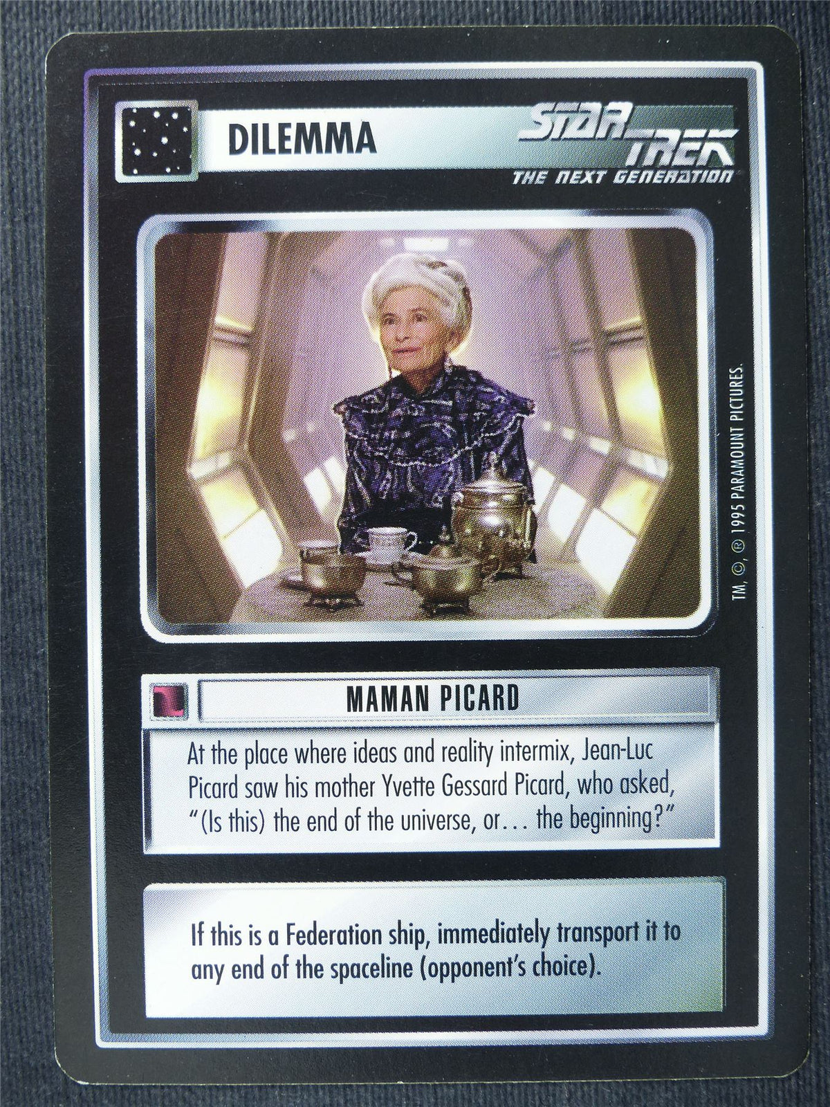 Maman Picard - NG - Star Trek Cards #16I