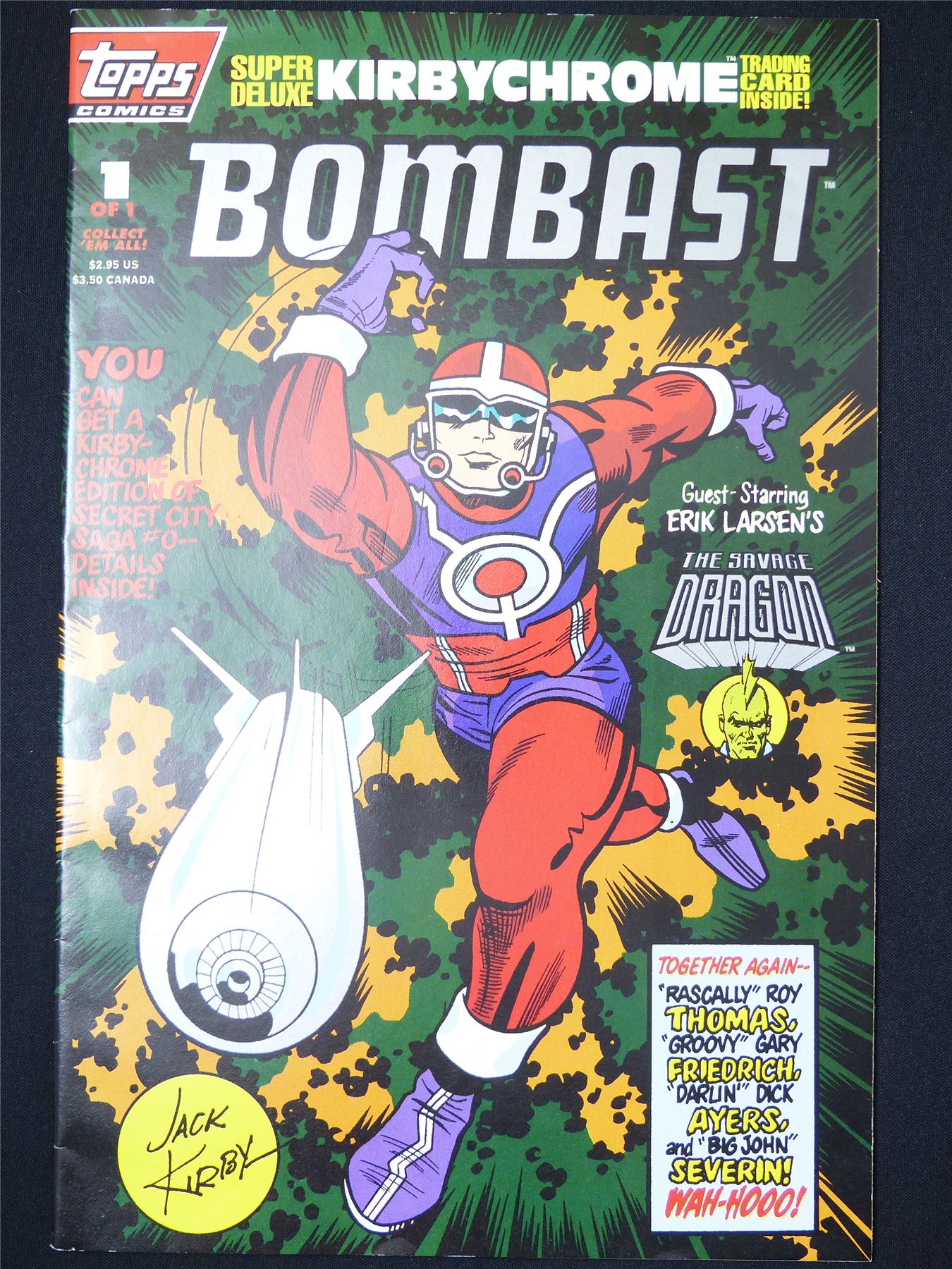BOMBAST #1 - Topps Comic #KX