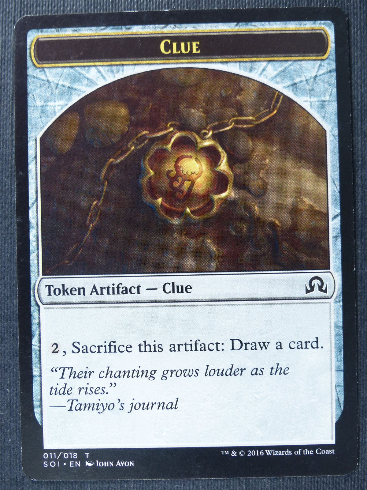 Clue Token - Mtg Card #1XS