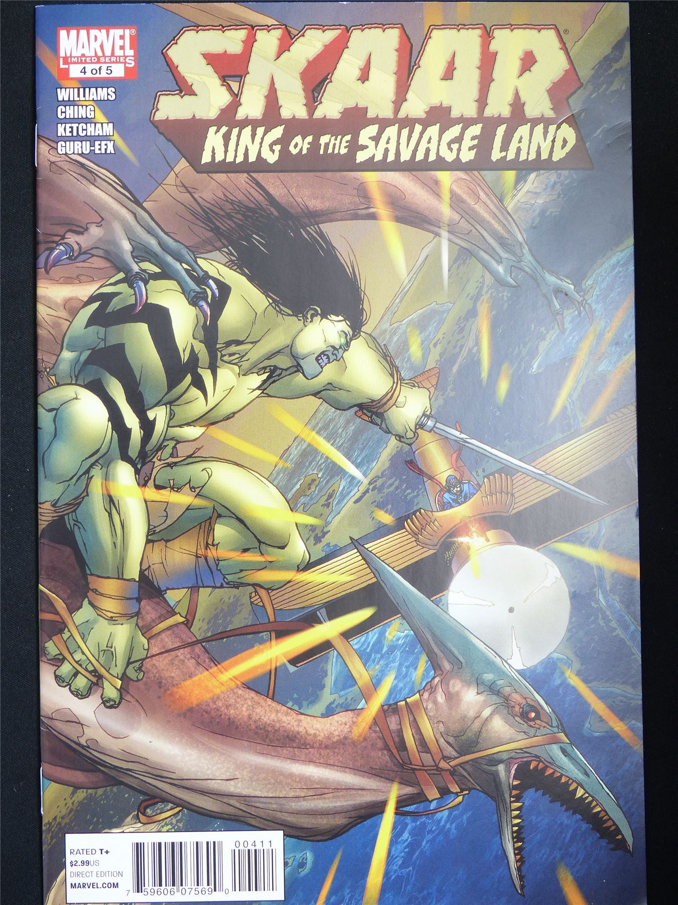 SKAAR King of the Savage Land #4 - Marvel Comic #SJ