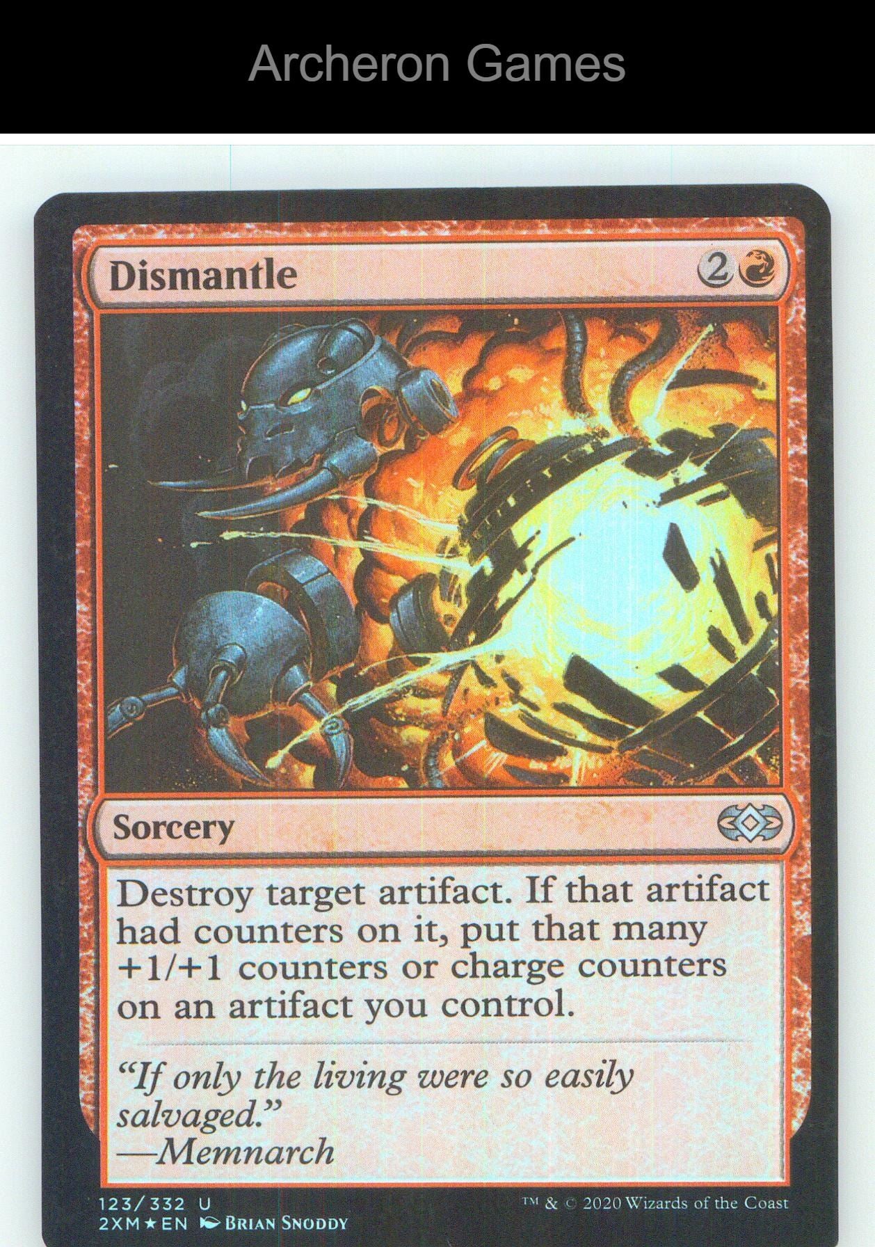 Dismantle 2XM 123 UC MTG Card NM/EX+ Foil