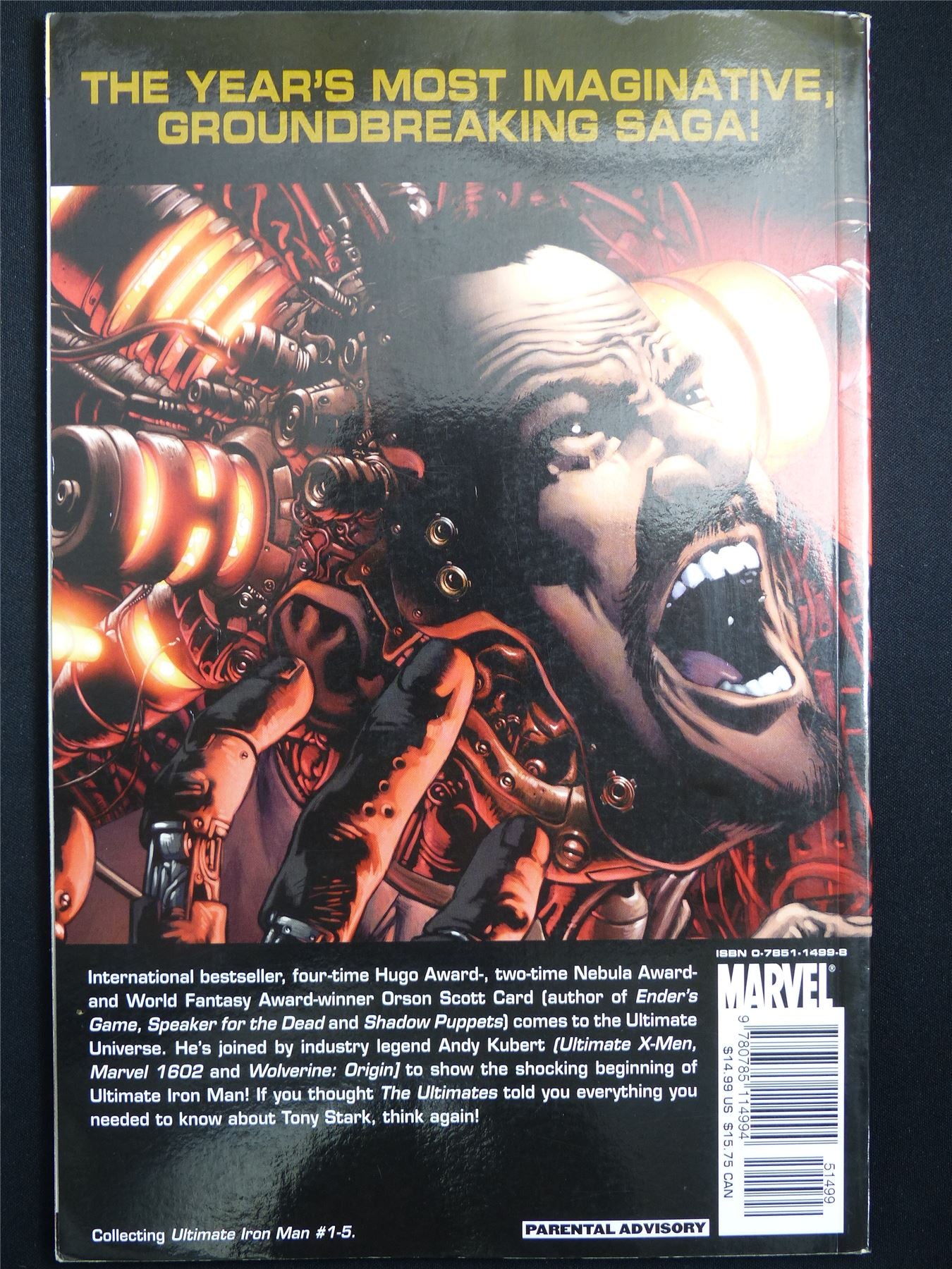 Ultimate Iron Man vol 1 - Marvel Graphic Softback #2VB