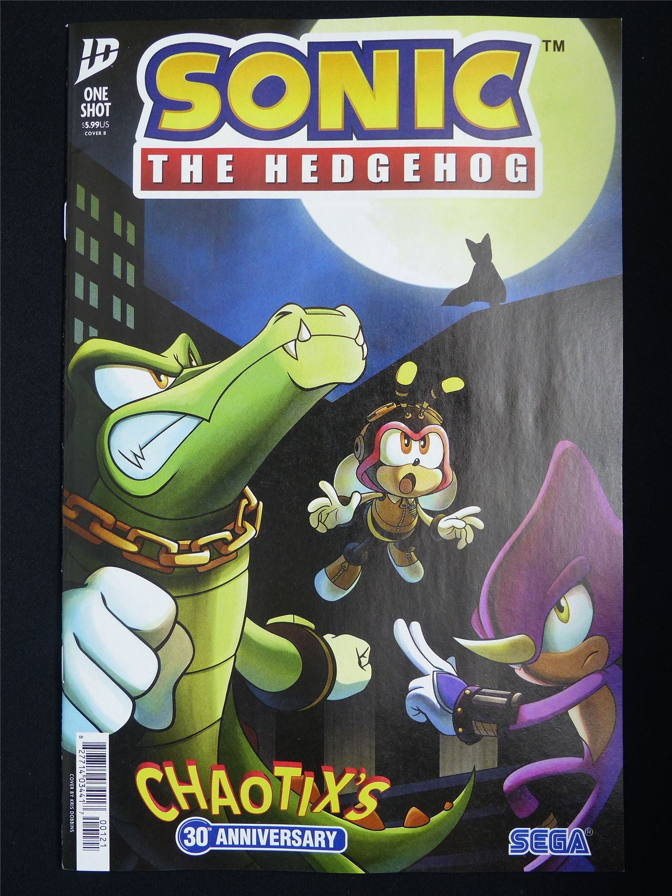 SONIC The Hedgehog: Chaotix's 30th Anniversary One-Shot Cvr B - Oct 2025 ID Comic #5EH