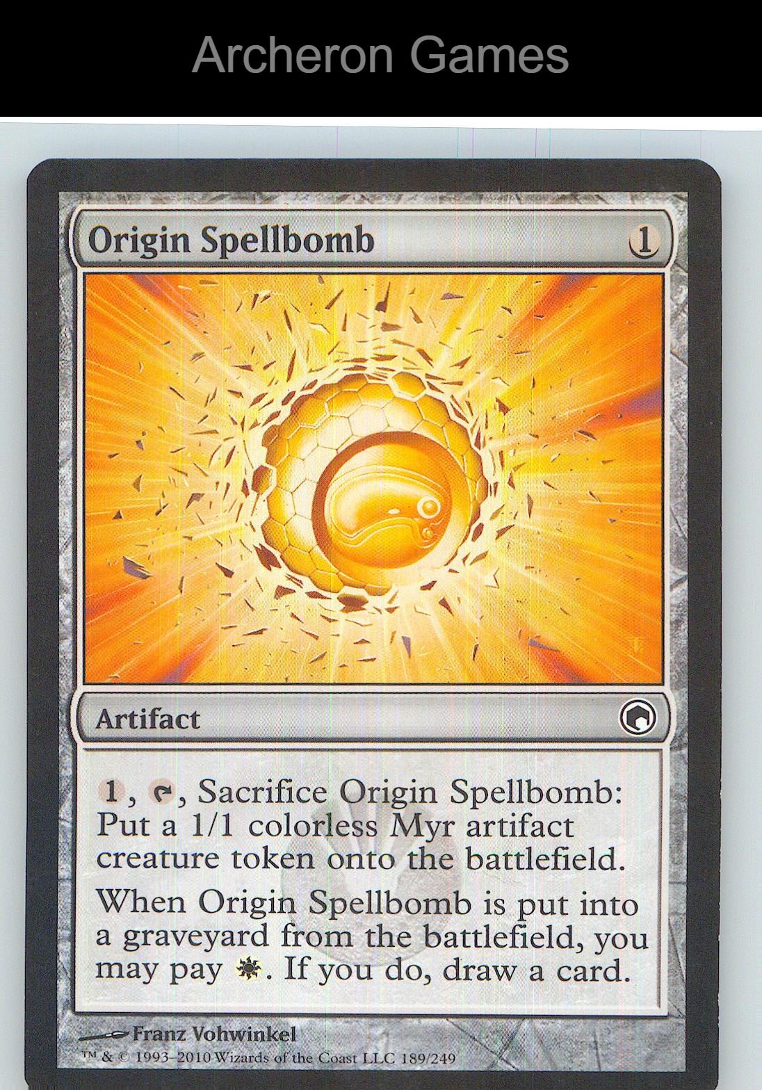 Origin Spellbomb SOM 189 C MTG Card NM/EX+