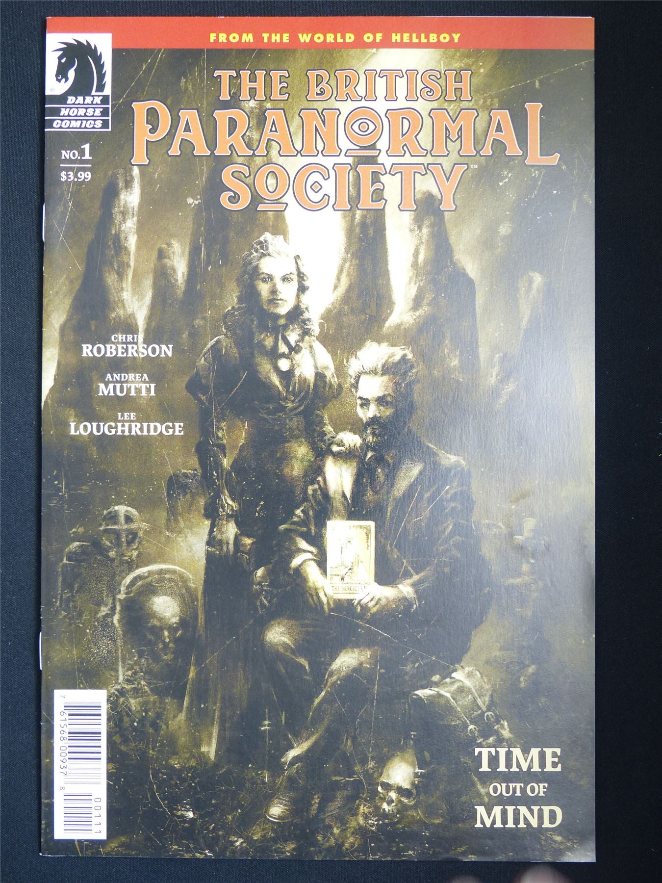 The BRITISH Paranormal Society: Time Out of Mind #1 - Dark Horse Comic #6J6