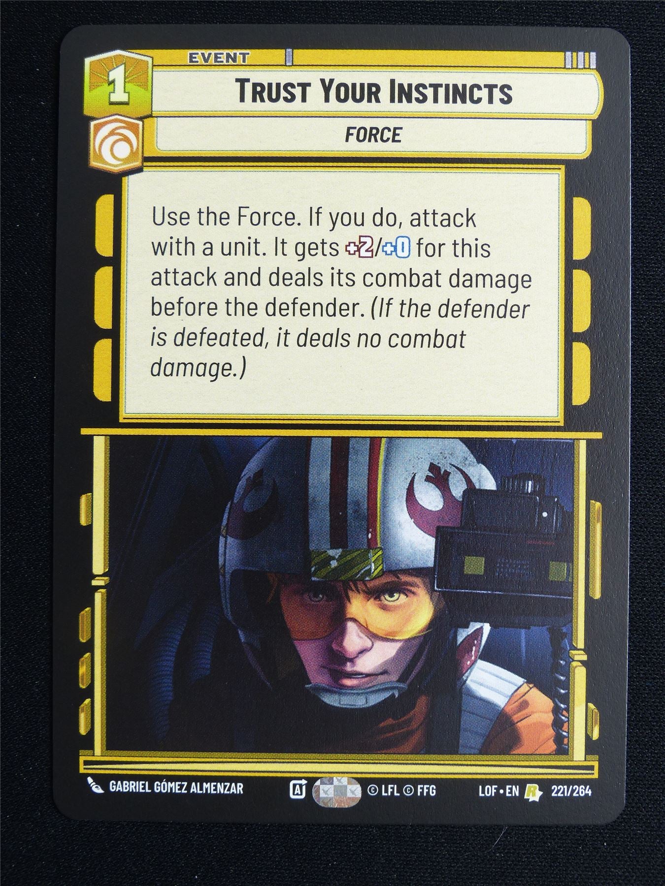 Trust Your Instincts 221/264 - Star Wars Unlimited Card #3TC