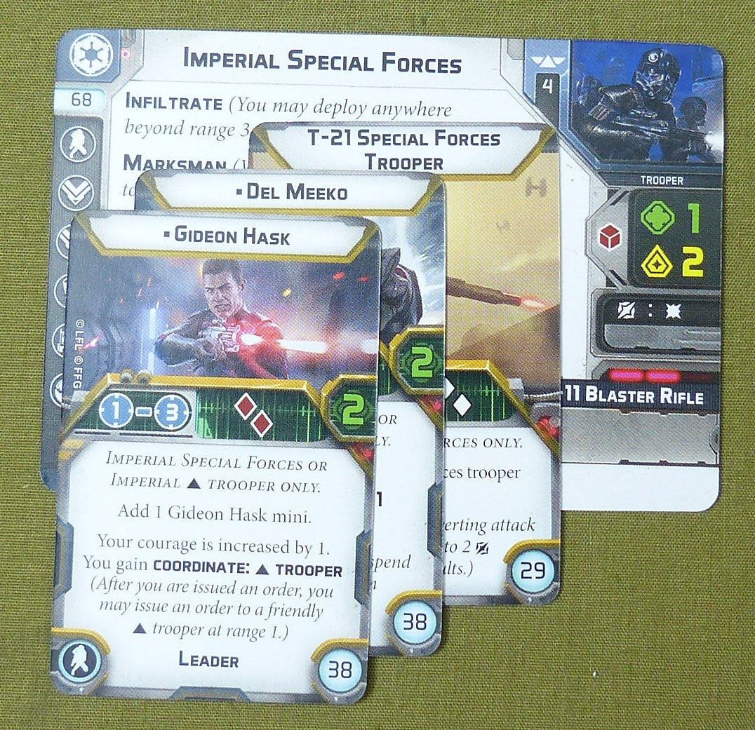 Inferno Squad Unit Expansion - Galactic Empire - Star Wars Legion #1WB