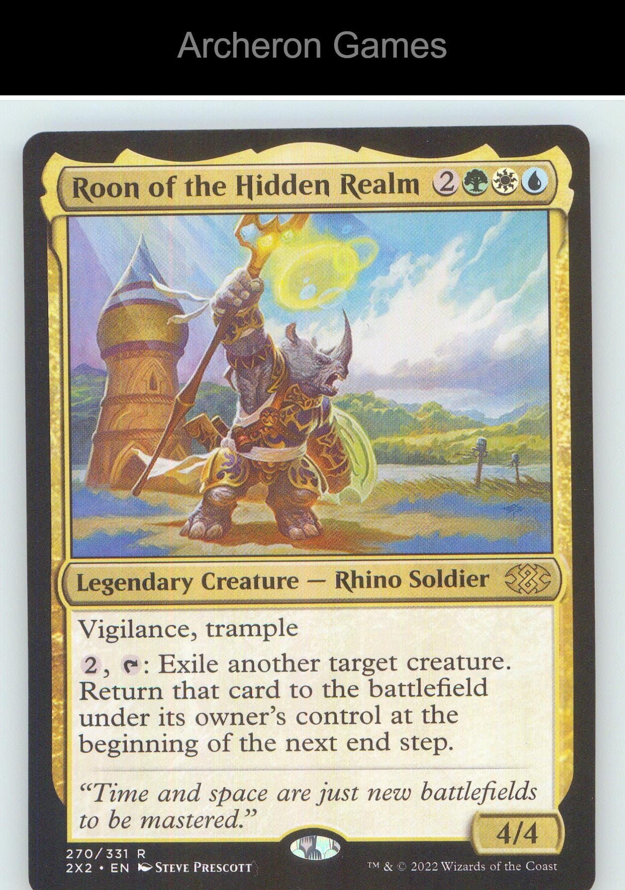 Roon of the Hidden Realm 2X2 270 R MTG Card NM/EX+