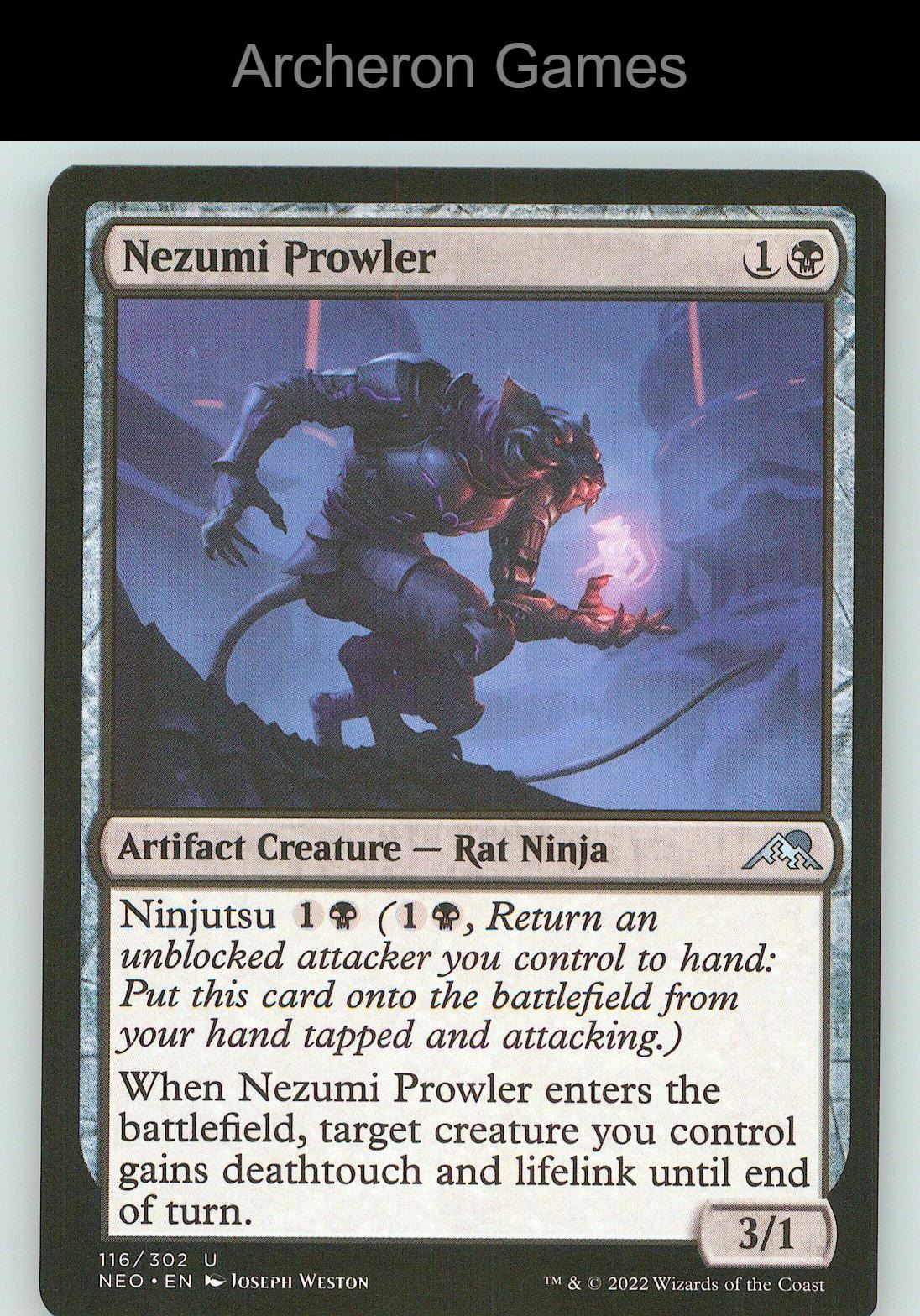 Nezumi Prowler NEO 116 UC MTG Card NM/EX+