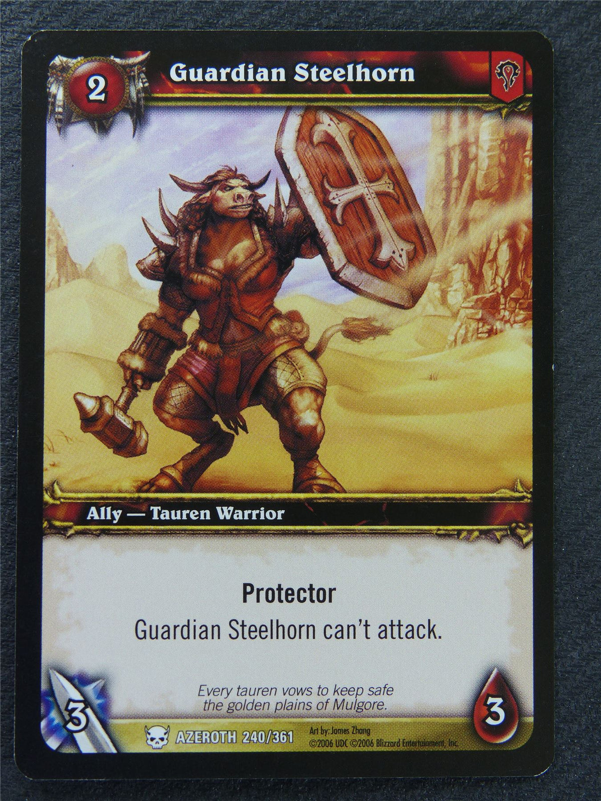 Guardian Steelhorn - Common - World Of Warcraft #1D8