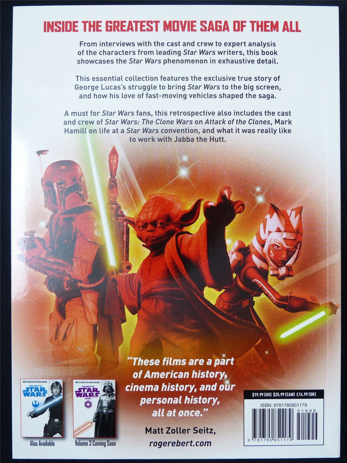 The Best of Star Wars Insiders Volume 2 - Titan Gift Book Softback #2OS