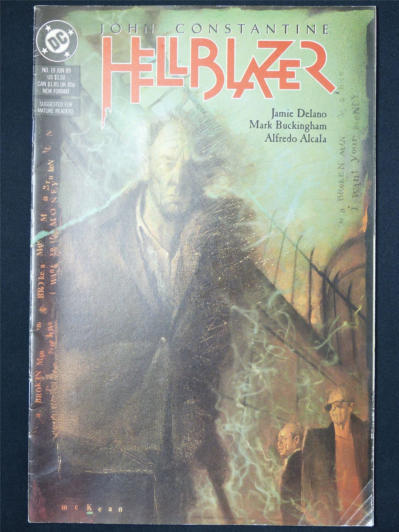 John Constantine: HELLBLAZER #19 - B&B DC Vertigo Comic #182