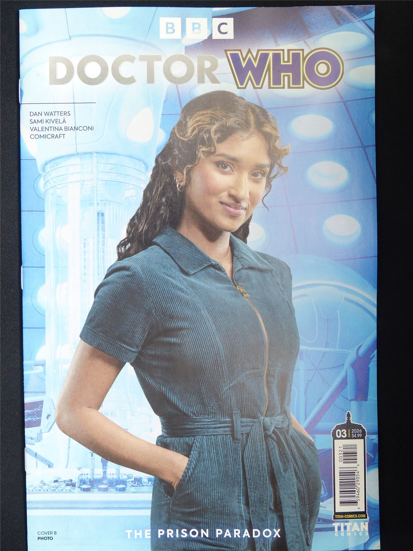 DOCTOR Who: The Prison Paradox #3 Cvr B - Jan 2026 Titan Comic #1JU