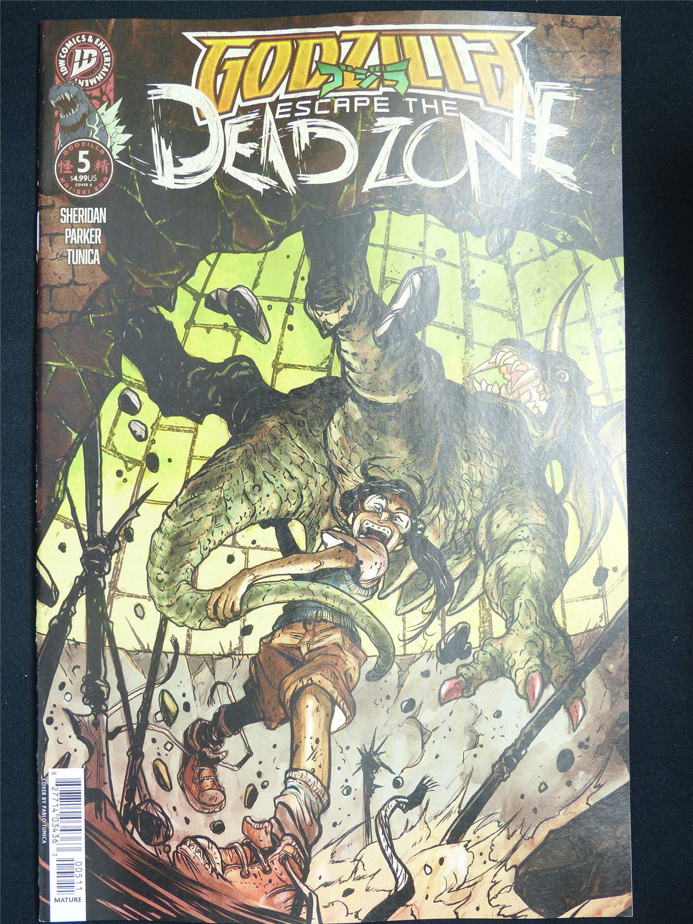 GODZILLA Escape the Deadzone #5 - Dec 2025 ID Comic #RG