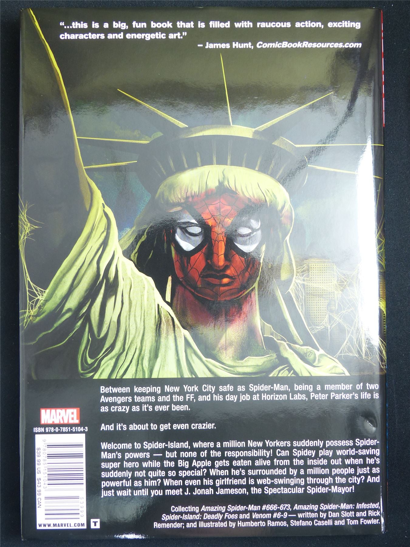 The Amazing Spider-Man: Spider-Island - Marvel Graphic Hardback #8I