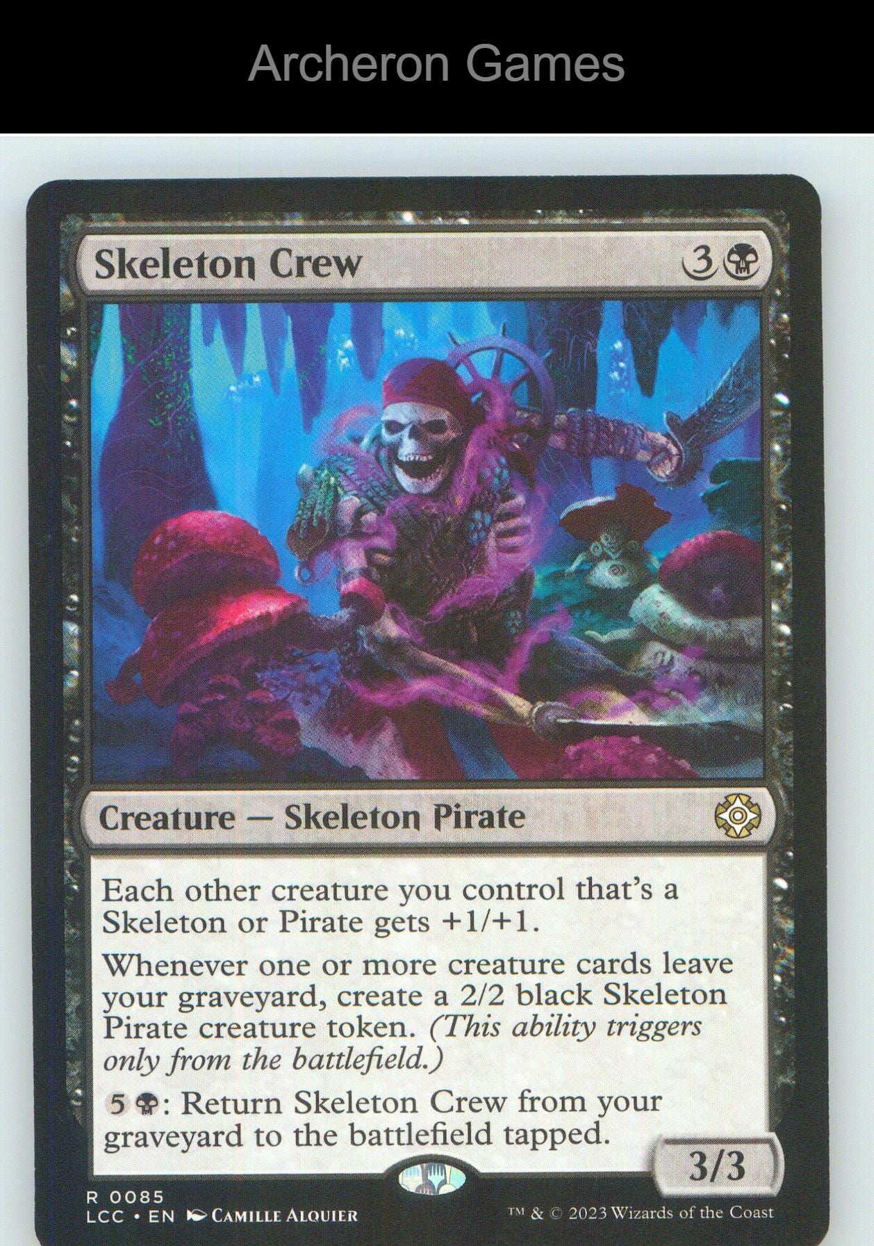 Skeleton Crew LCC 85 R MTG Card NM/EX+