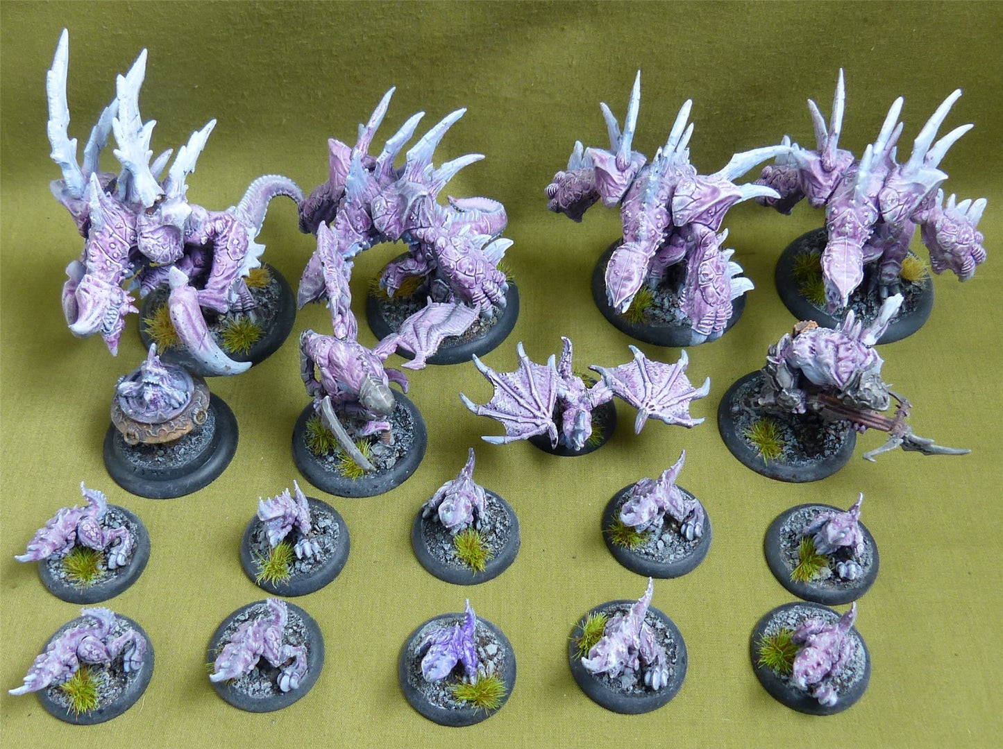 Warmachines / Hordes Xenos Army Metal & plastic painted miniatures #51L