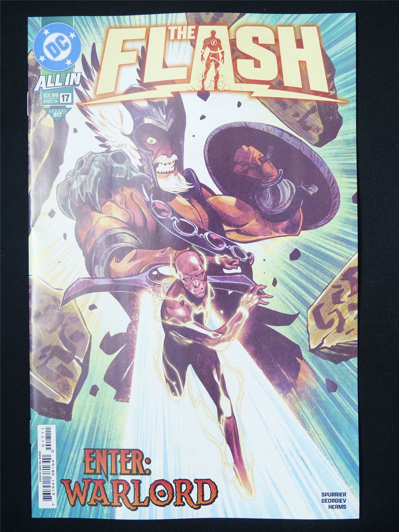 The FLASH #17 - B&B Mar 2025 DC Comic #7T2