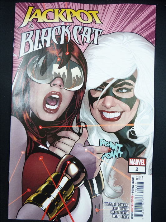 JACKPOT & Black Cat #2 - Jun 2024 Marvel Comic #5W3