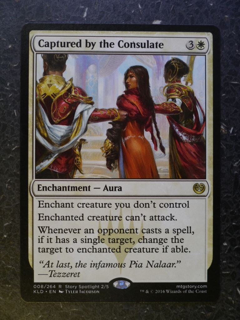 MTG Magic Card: CAPTURED BY THE CONSULATES # 6C40