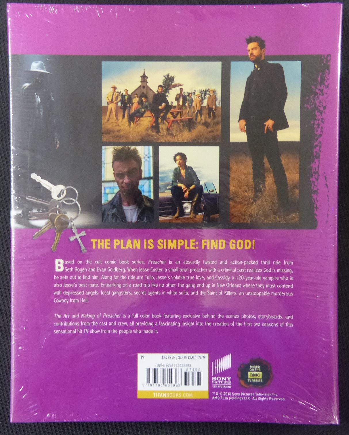 The Art and Making of Preacher - Hardback - Titan book #2AF