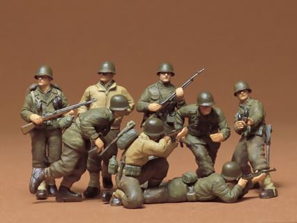 U.S. Infantry European Theatre 1:35 Figures 1939-1945 - World War II TAMIYA #38