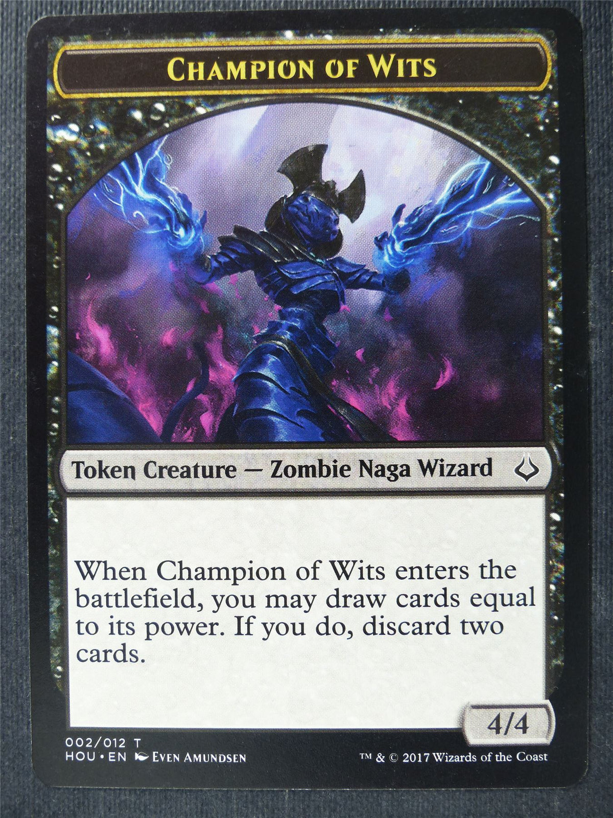 Champion of Wits Token - Mtg Card #3VN