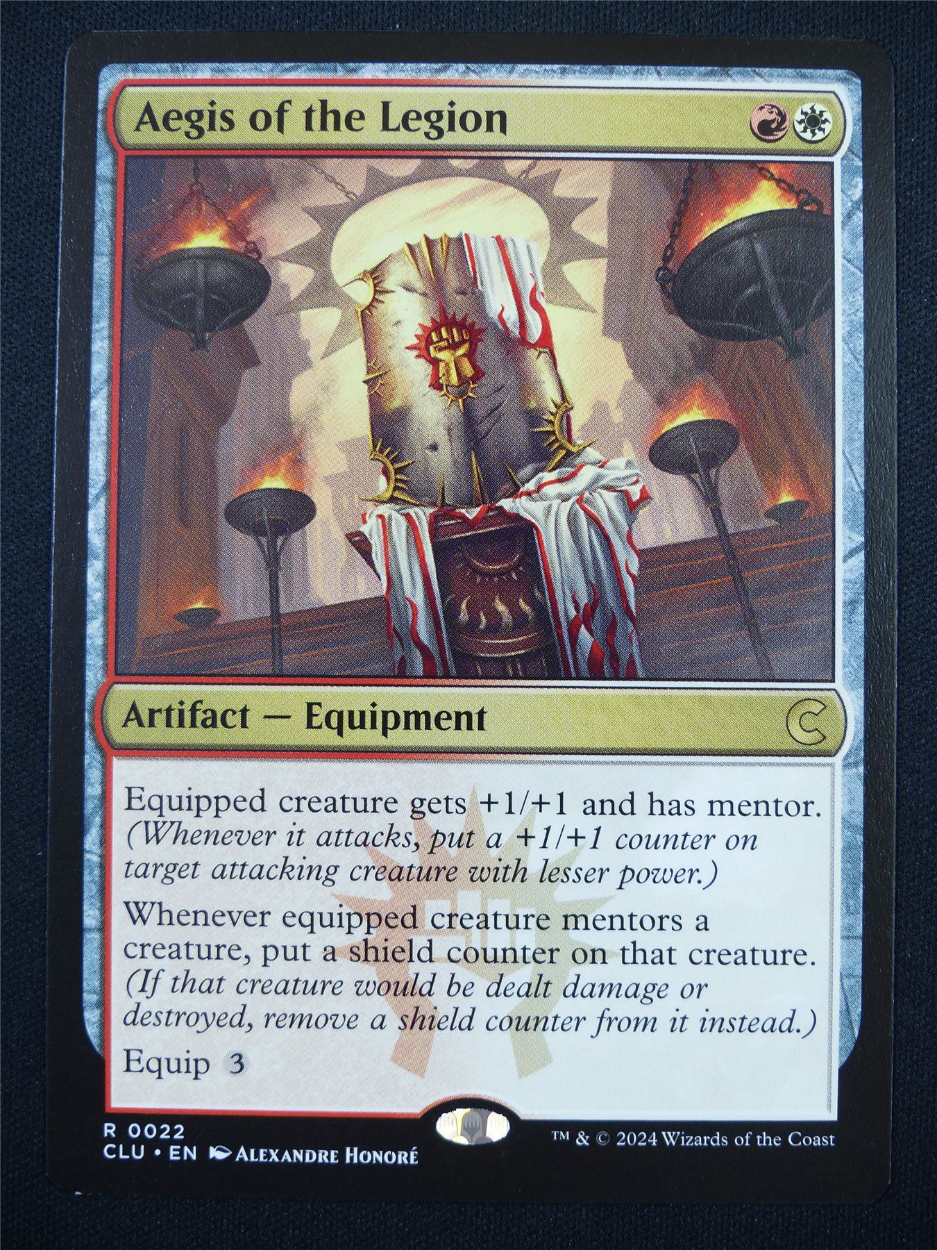 Aegis of the Legion - CLU - Mtg Card #5NJ