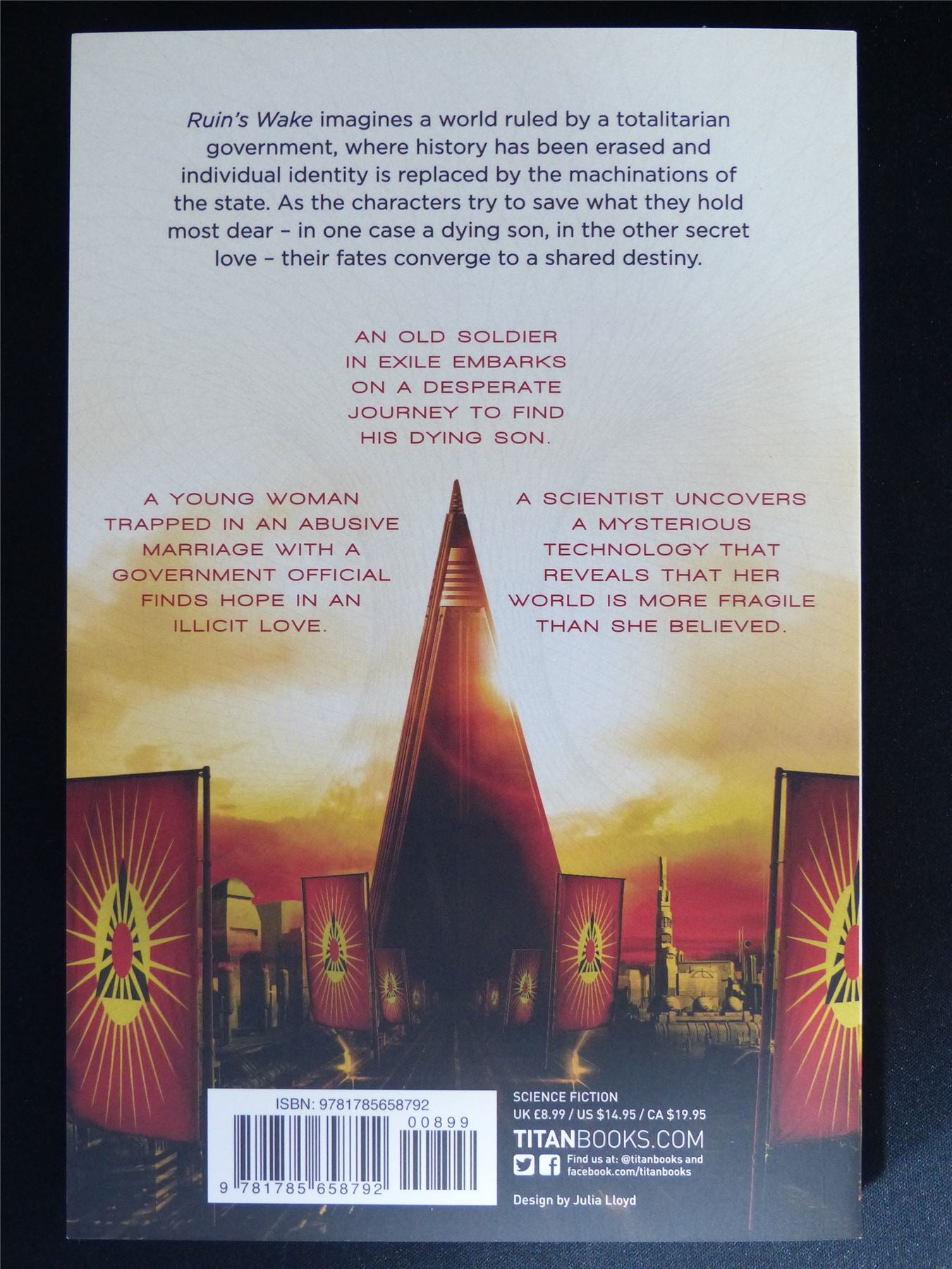 Ruin's Wake - Titan Novel Book Softback #9Q