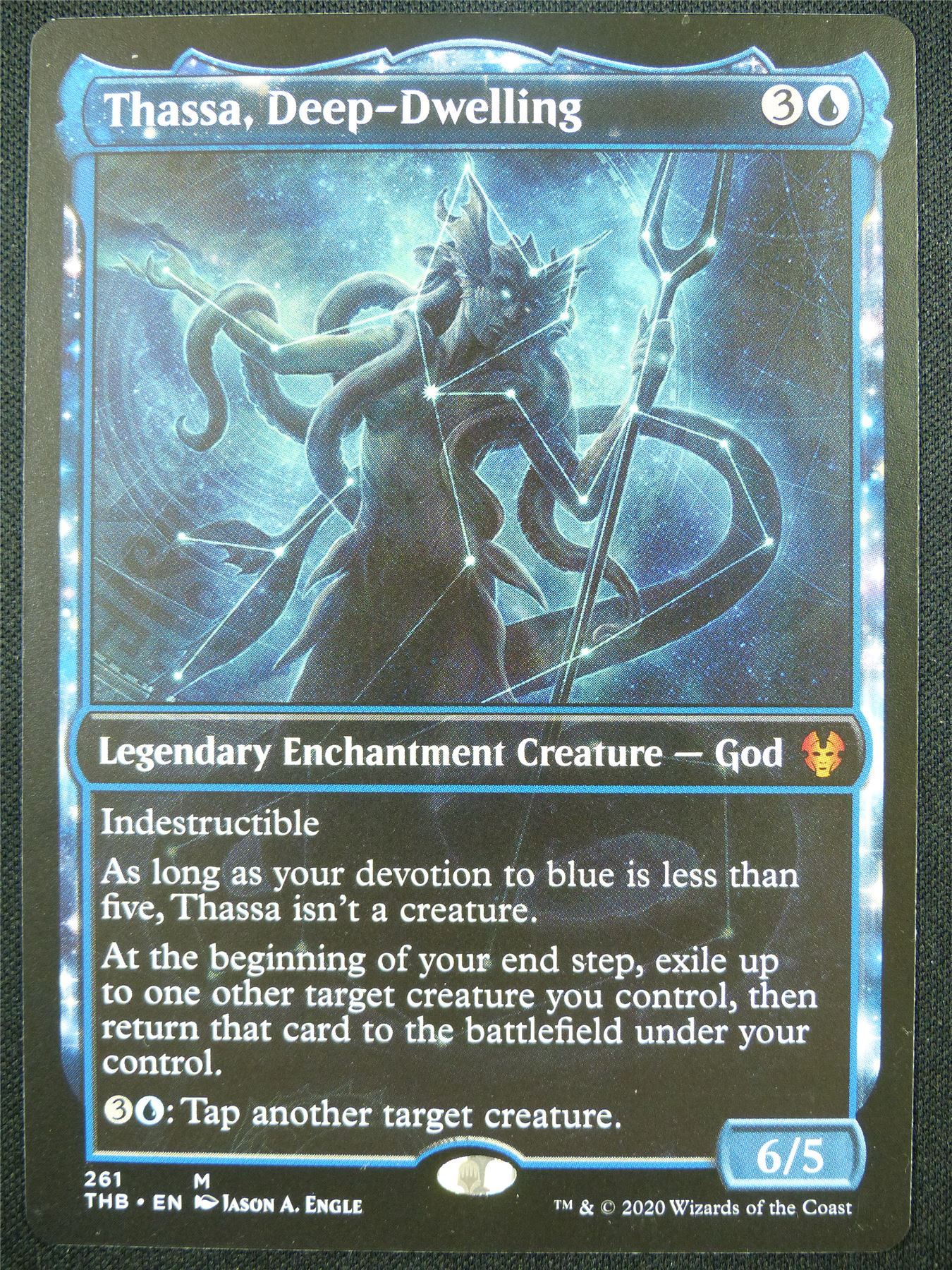 Thassa Deep-Dwelling Showcase - THB - Mtg Card #YK