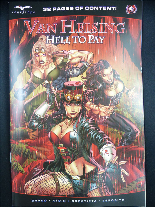 VAN Helsing: Hell to Play #1 - Jul 2023 Zenescope Comic #2CH