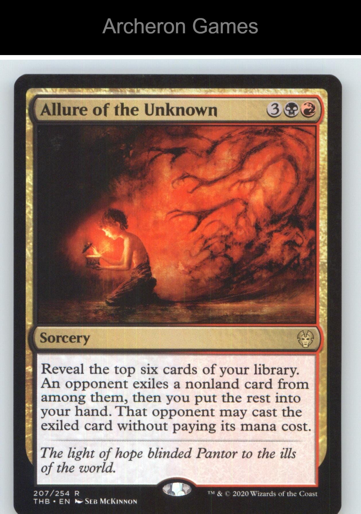 Allure of the Unknown THB 207 R MTG Card NM/EX+