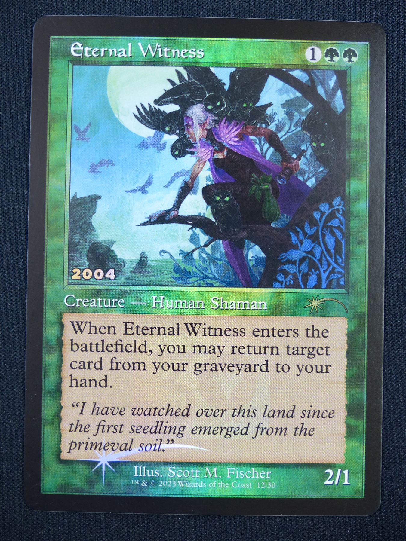 Eternal Witness Retro Promo Foil - 30A - Mtg Card #30F