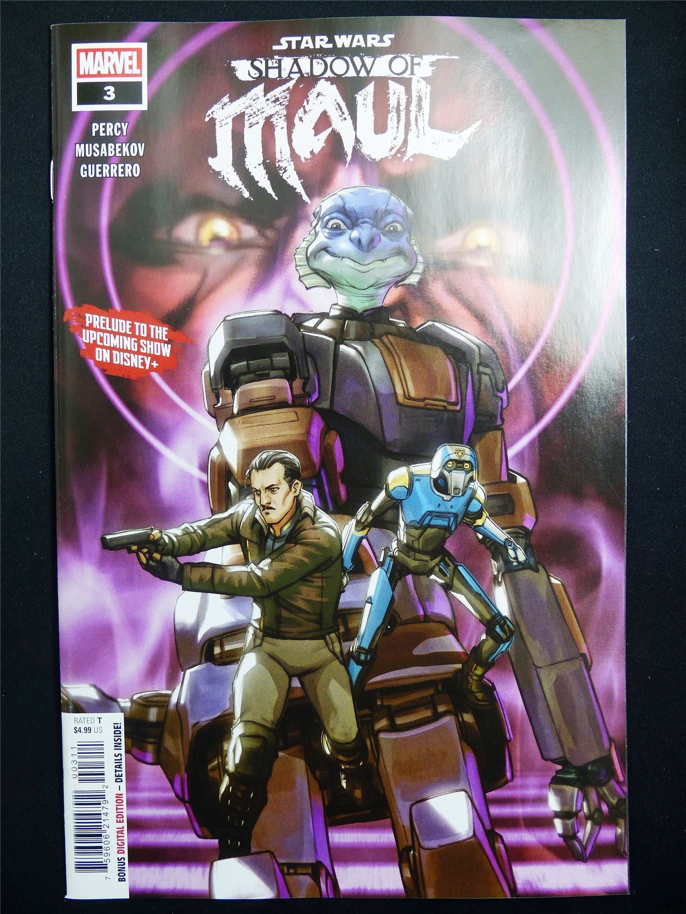 STAR Wars: Shadow of Maul #3 Cvr A - Jul 2026 Marvel Comic #6U