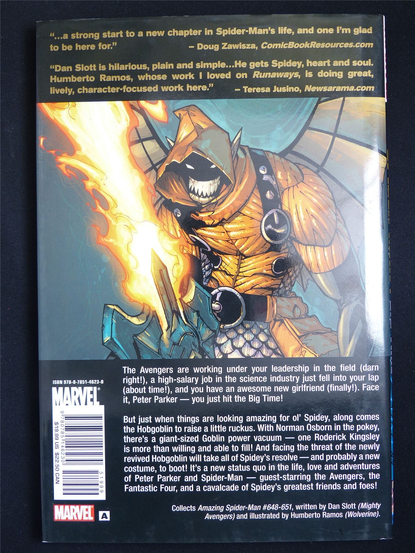 Big Time the Amazing Spider-Man - Marvel Graphic Hardback #477