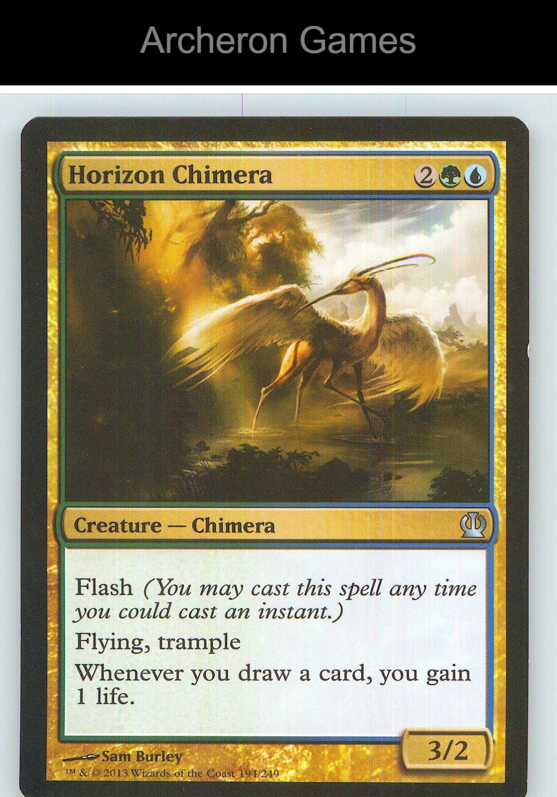 Horizon Chimera THS 194 UC MTG Card NM/EX+