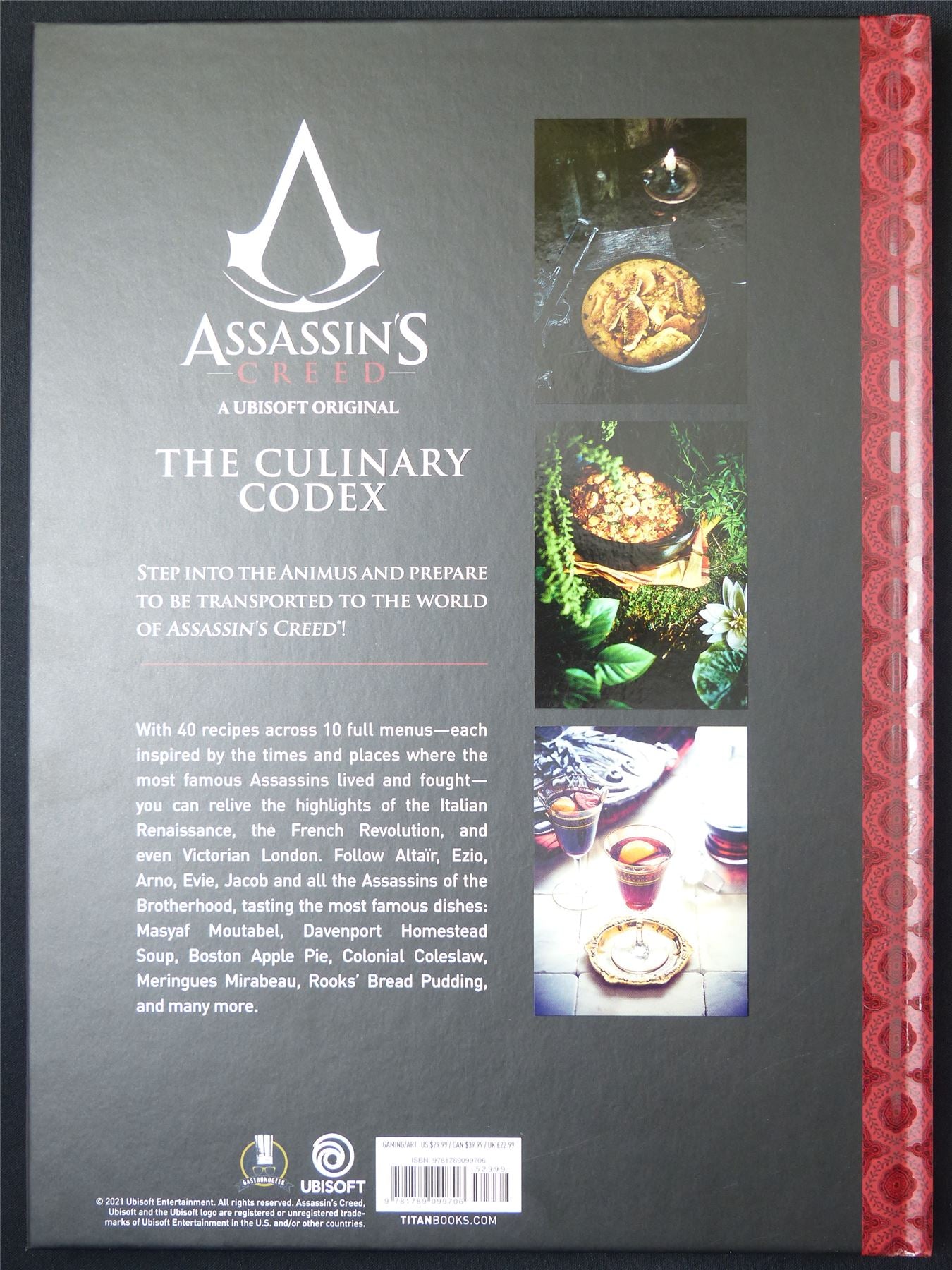 Assassin's Creed: The Culinary Codex Cookbook - Titan Hardback #6B