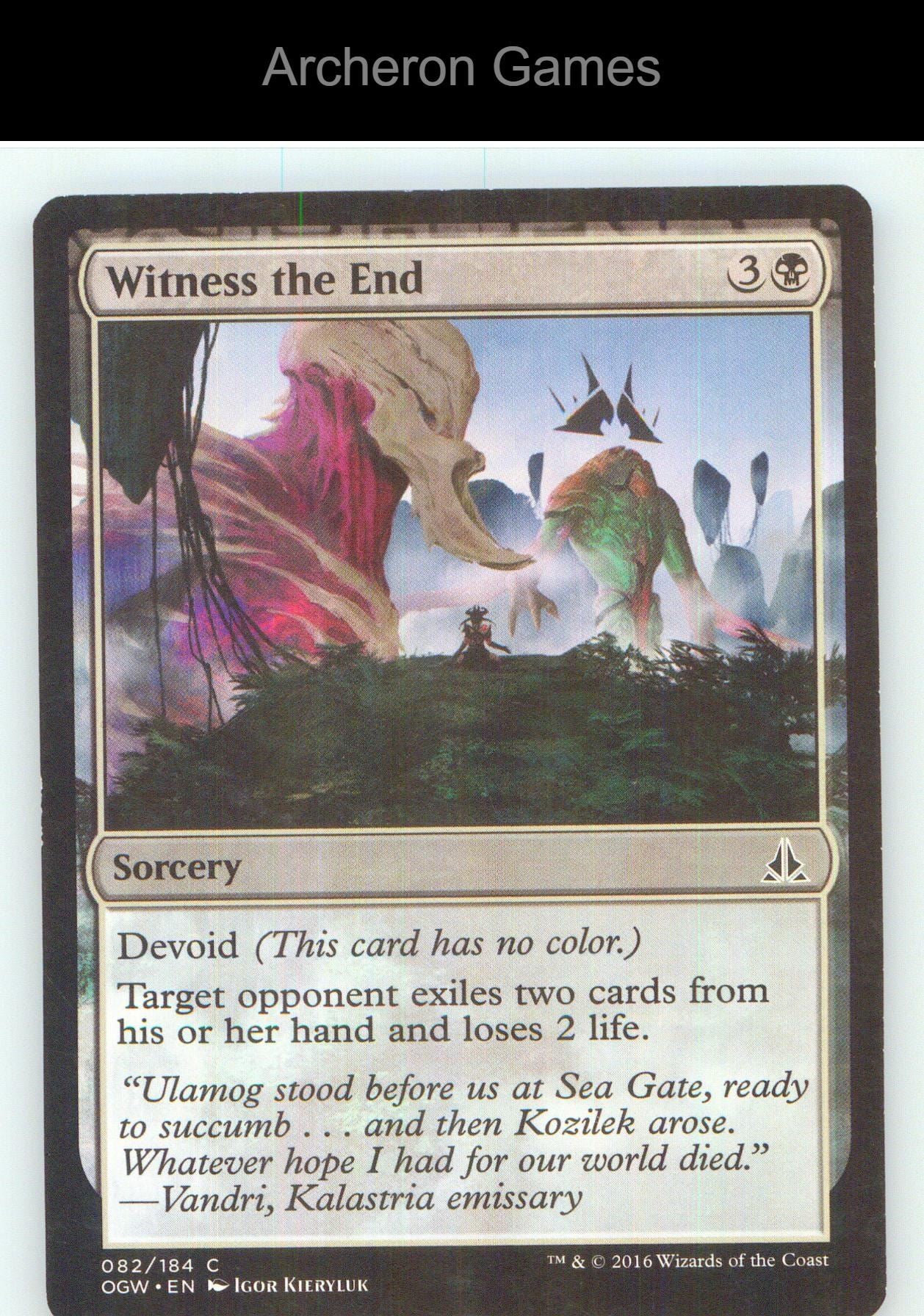 Witness the End OGW 82 C MTG Card NM/EX+