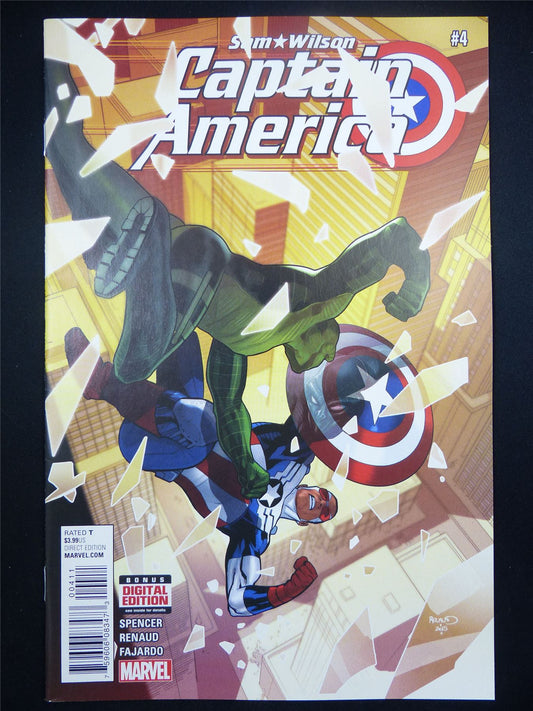 Sam Wilson: CAPTAIN America #4 - Marvel Comic #JO