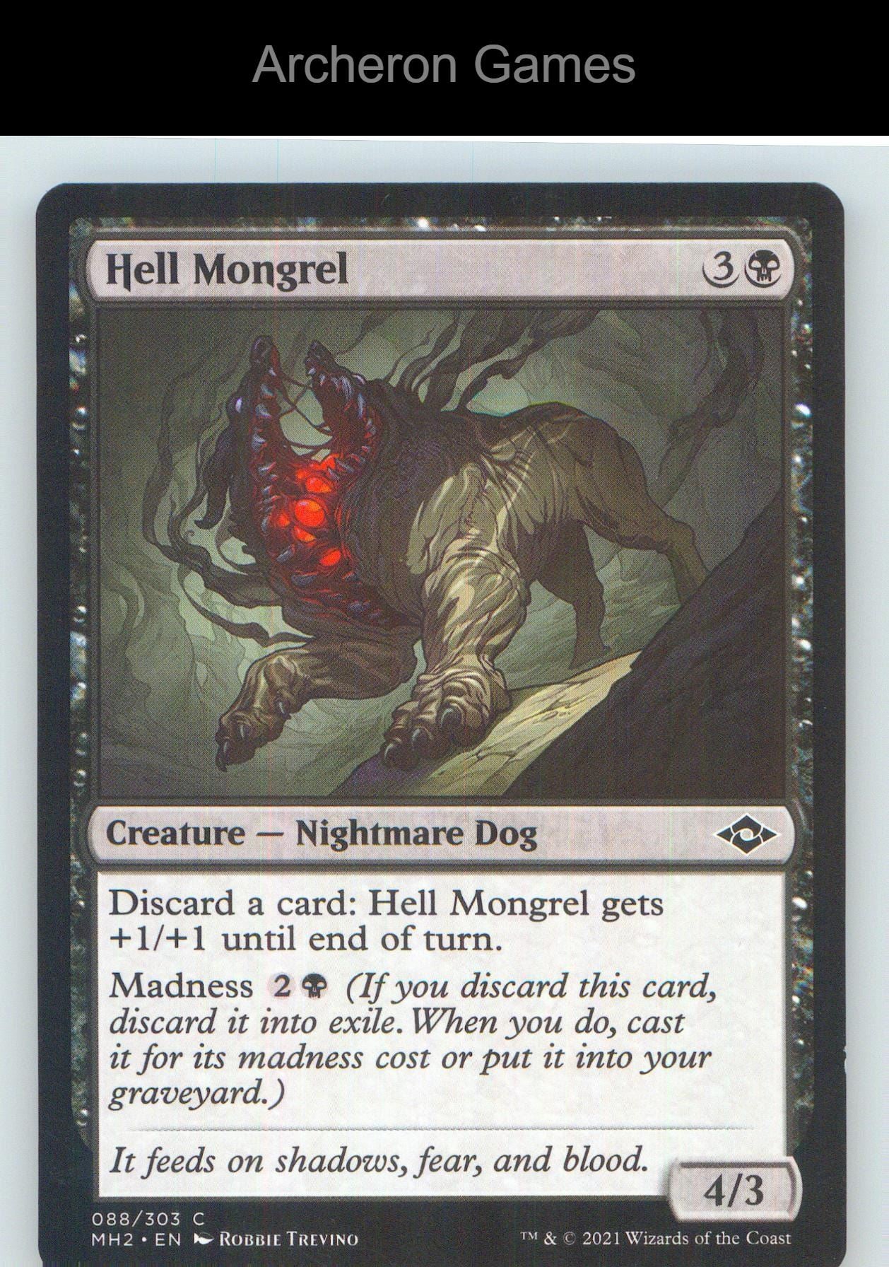 Hell Mongrel MH2 88 C MTG Card NM/EX+