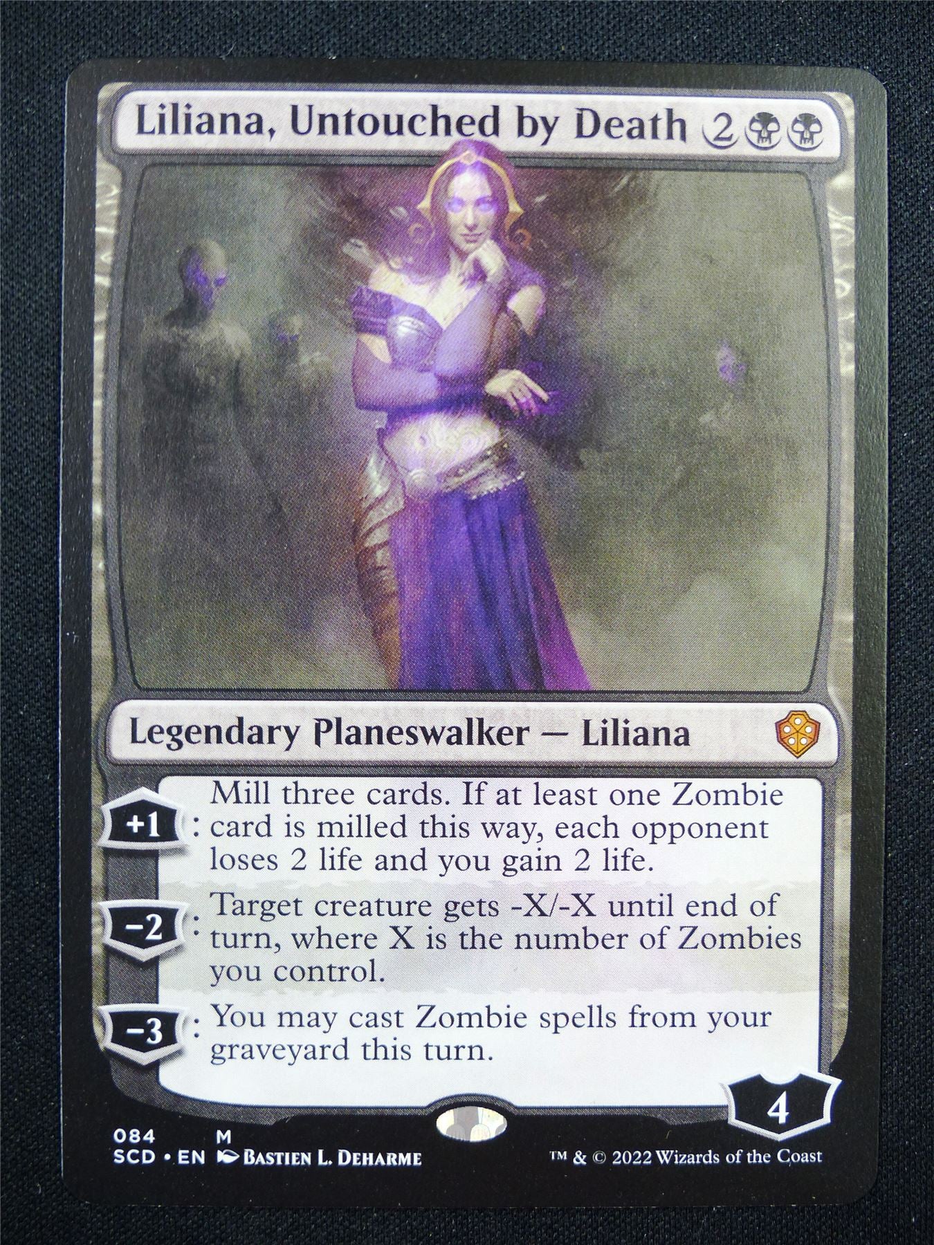Liliana's Zombies-60 Card Magic the Gathering Deck-mythics-rares-mtg-rtp-zombie  Ready to Play 