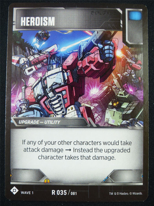 Heroism R 035/081 - Battle Spirit Saga Card #AV